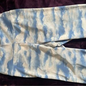 Kids Cloud Print Leggings